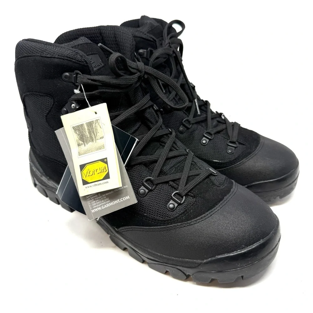 Garmont T6 Tactical Hiking Boots Black Men's‎ 14 Anatomically Directed Design
